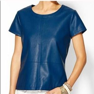 Tinley Road Vegan Leather Top